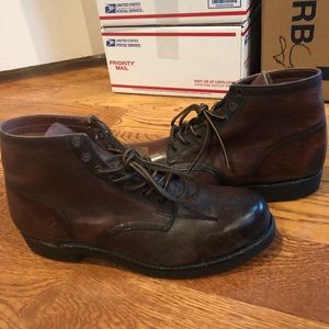 frye men's prison combat boot